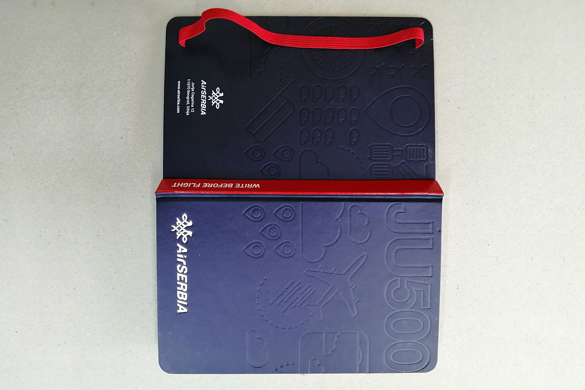 AirSERBIA rokovnik, Notebook