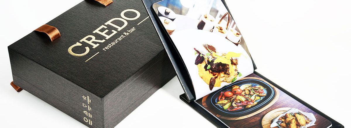 Credo - Box, Restaurant menu